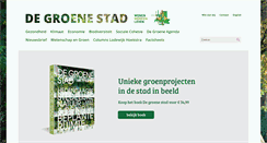 Desktop Screenshot of degroenestad.nl